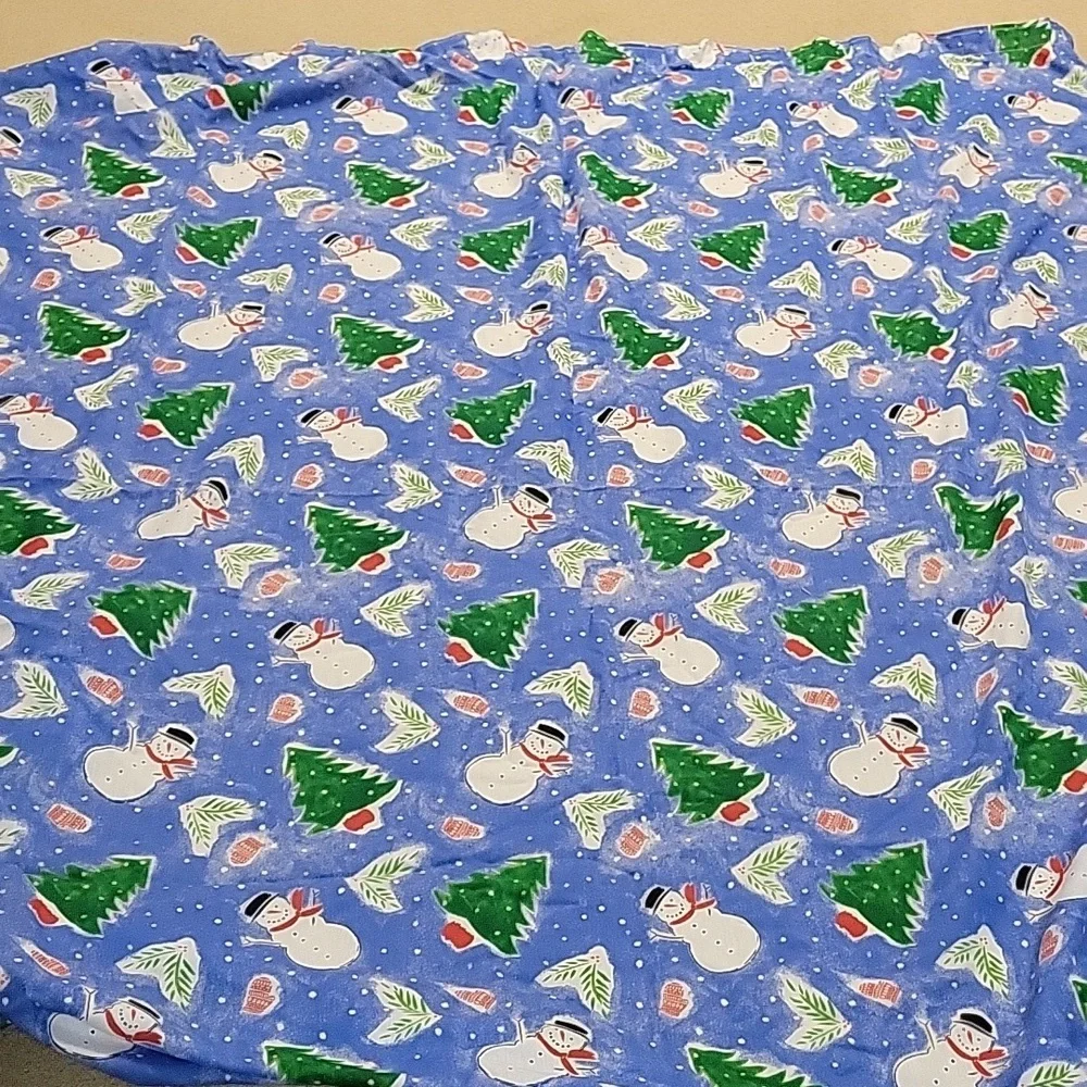 Christmas Fabric Shower Cutain